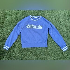 Marine Layer Blue Crew Neck Sweater